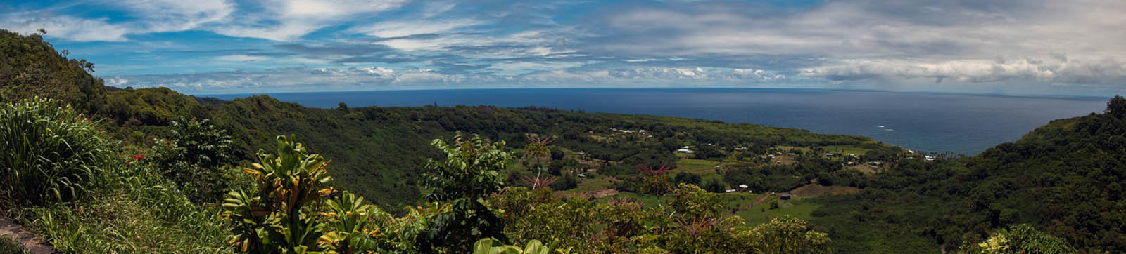 East maui Panorama fron the Road to Hana