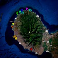 west Maui Google map