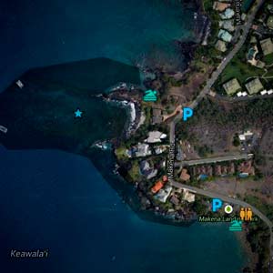 Makena Kayak Google Map Image
