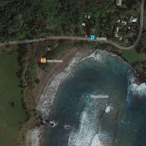Hamoa Bay Google Map Image