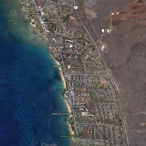  Maui KiheiGoogle Map Image