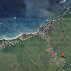Maui Kula Google Map Image