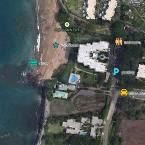 Polo Beach Google Map Image