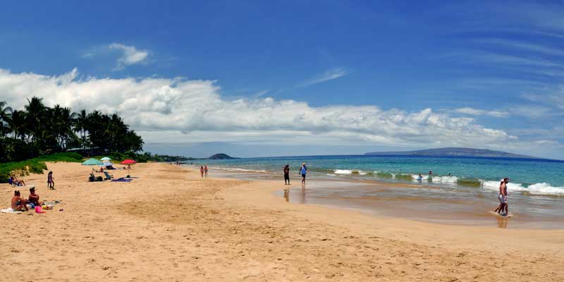 Keawakapu Beach looking south