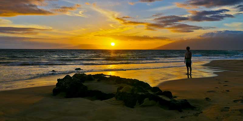 Keawakapu Beach sunset