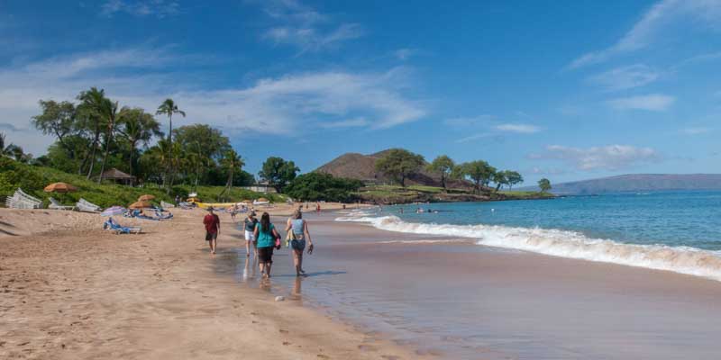 Maluaka Beach north end looking south