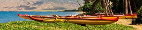 Maui Kihei canoes