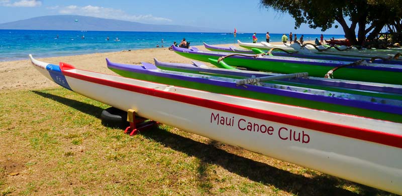 Hanakao'o Beach Maui Canoe Club