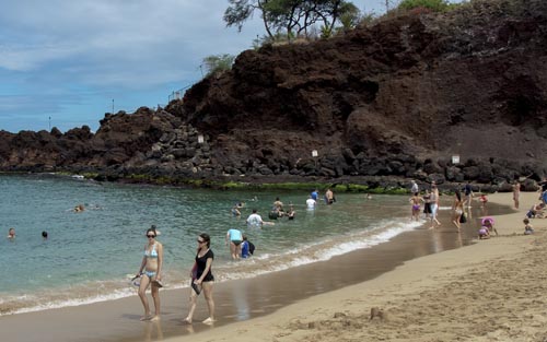 Ka'anapali Bay beach